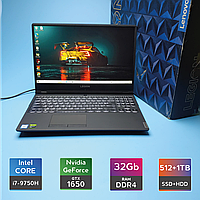 Ноутбук Lenovo Legion Y540-15IRH (i7-9750H/RAM 32GB DDR4/SSD 512GB + HDD 1TB/GTX 1650) Б/В (7297)