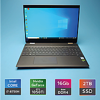 Ноутбук HP Spectre x360 - 15t-df000 (i7-8750H/RAM 16GB DDR4/SSD 2TB/GTX 1050 Ti) Б/В (7285)