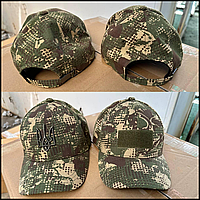 Штурмовая кепка-бейсболка хищник с шевроном солдатская, кепка летняя полевая, кепки мужские военные