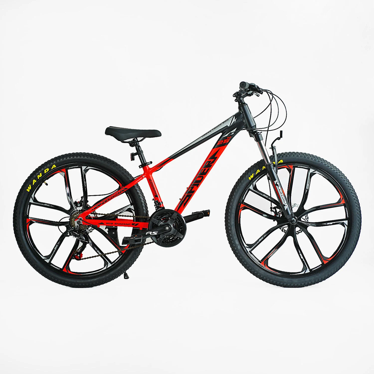Велосипед спортивний Corso SPIDER на 26 дюймів, Red 26800