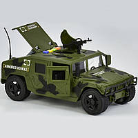 Джип Военный Игрушечный Hummer со Звуком и Светом Фар 1:16