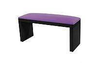 Маникюрная подставка для рук (подлокотник) MrHelix фиолетового цвета на черных ножках