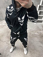 Чорний спортивний костюм з Веномом худі штани TOPlife