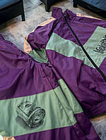 Фіолетовий спортивний костюм з принтом TOPlife