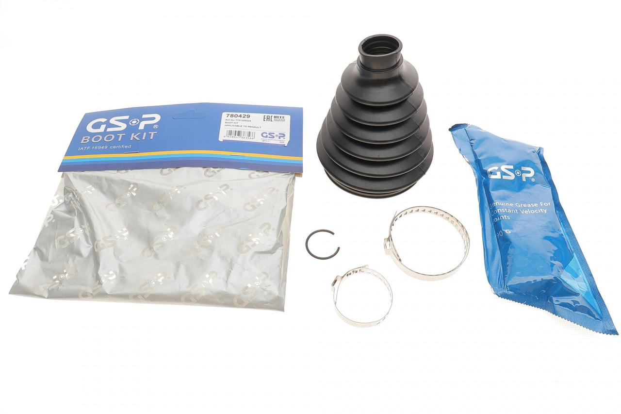 Пильник ШРКШ зовнішній Renault Kangoo 1.6 / 1.5 dCi 05-07 (22.5x78.5x120) комплект GSP 780429