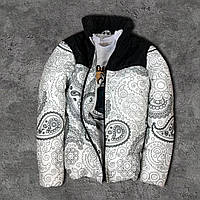 Принтована чоловіча куртка зимова з візерунками TOPlife
