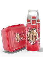 Ланч бокс і пляшка для напоїв 500мл SIGG School Horses 6017.90