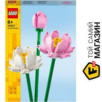 Конструктор LEGO Iconic Цветы лотоса (40647)