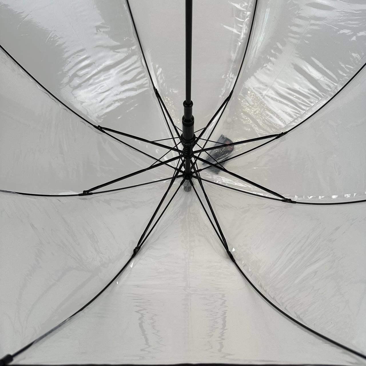 Детский зонт-трость прозрачный от Fiaba с белой ручкой К0312-1 KN, код: 8198892 - фото 4 - id-p2205073291
