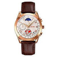 Годинник наручний чоловічий SKMEI 9236RGSI, оригінальний чоловічий годинник, фірмовий спортивний годинник SND