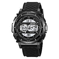 Годинник наручний чоловічий SKMEI 2098BKWT, чоловічий тактичний годинник, протиударний годинник SND
