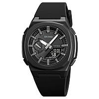Часы наручные мужские SKMEI 2091BKGYBK, мужские часы стильные часы на руку, оригинальные мужские часы,