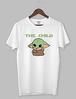 Крута футболка з прикольним принтом "THE CHILD"