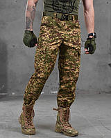 Брюки военные камуфляж хищник одежда для ВСУ, Летние тактические армейские штаны Рип стоп