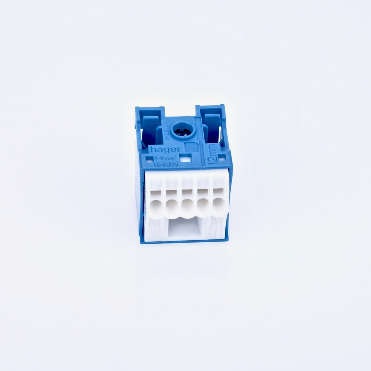 Клемний блок QiuckConnect N-клема 1x16mm2+5x4mm2 ширина 30мм., KN06N, фото 1