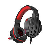 Наушники с микрофоном Sven AP-G300MV black-red;Gaming;Jack2*3.5mm;3Pin