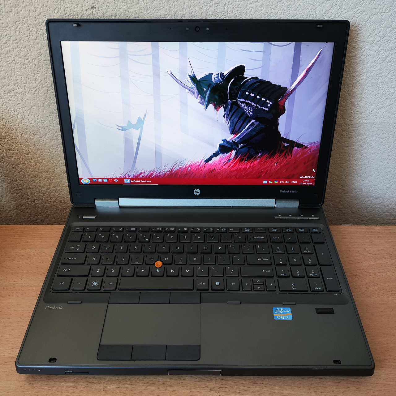 Ігровий ноутбук HP 8560w 15.6" FHD i7-2670QM/16GB/256GB SDD/Quadro 1000M 2GB 128Bit