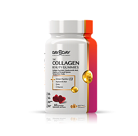 Day2Day The Collagen Beauty Gummies дієтична добавка з колагеном, Q10 та вітаміном С