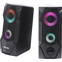 Колонки Maxxter CSP-U002RGB 6Bт, USB, black