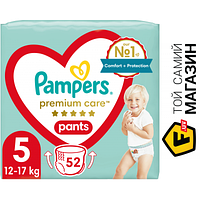 Трусики Pampers Premium Care Pants Junior 5 12-17 кг, 52шт. (8001090760036)