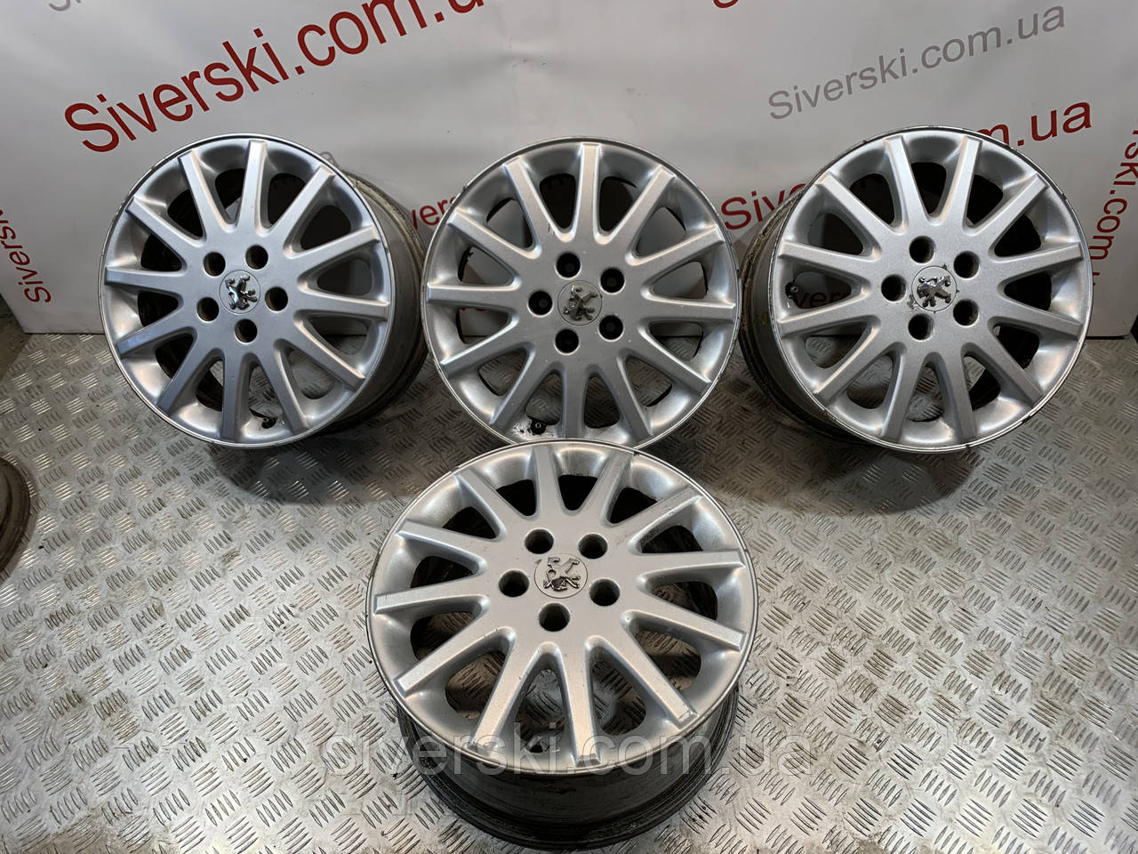 Диски, Титани R16, Peugeot/Citroen, розболтовка 5*108 (ID#2357971493 ...