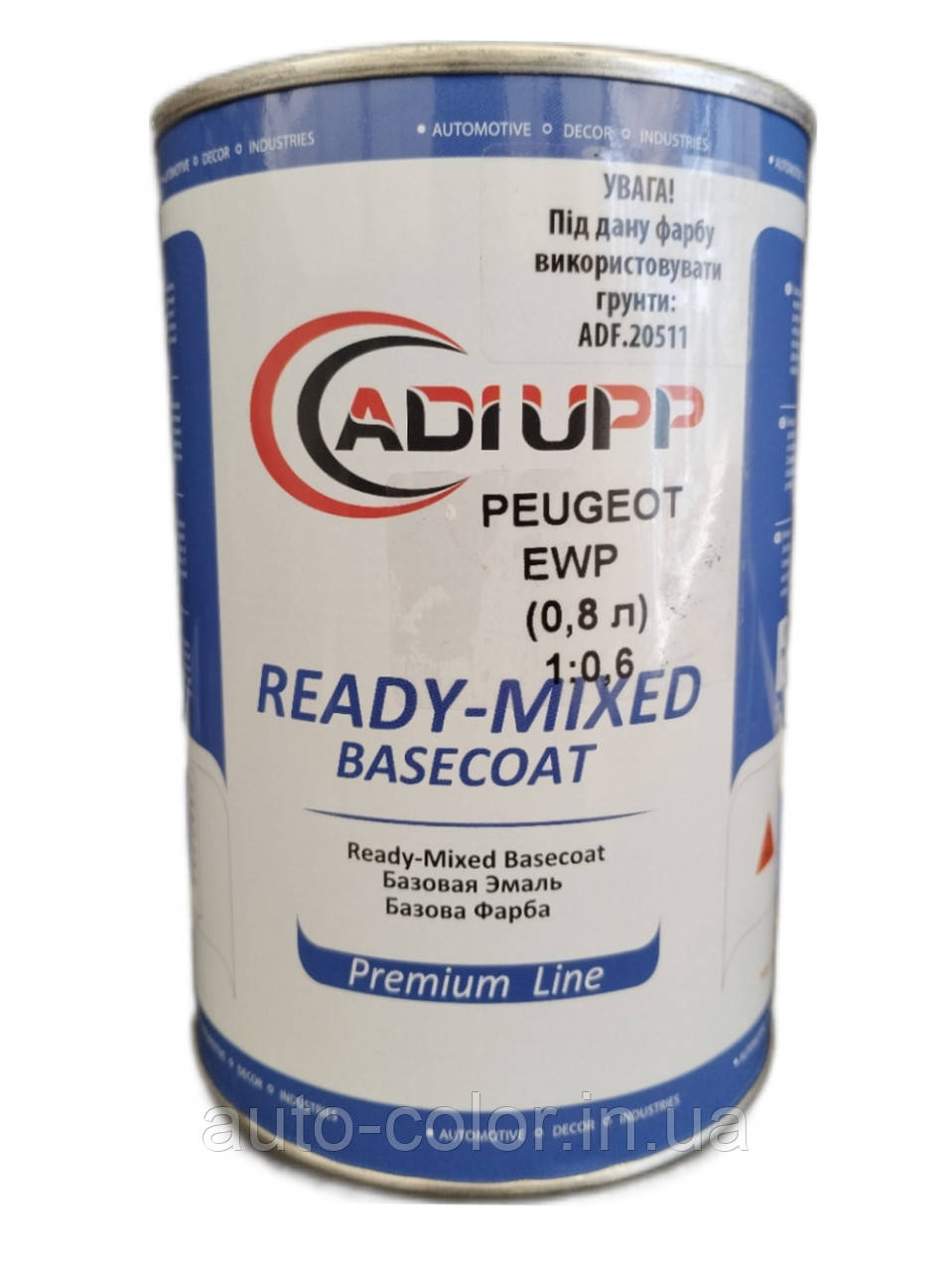 Автоемаль EWP BANQUISE WHITE PAINT ADI UPP 0.8 л