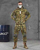 Армейская летняя форма для ВСУ мультикам, Одежда для военных камуфляжный тактический костюм Рип стоп