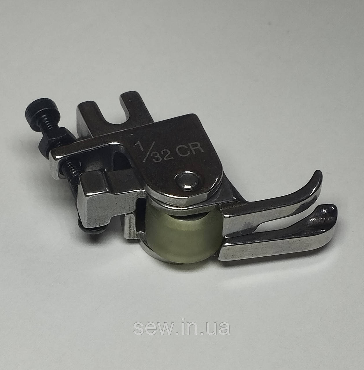 Лапка CR 1/32 відстрочки краю з капролоновим роликом