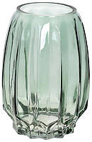 Ваза декоративная Ancient Glass "Грейс" 20х14см, стекло, зеленый SND