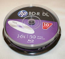 BD-R (Blu-Ray) НР 50Gb 6х Double layer, Cake 10