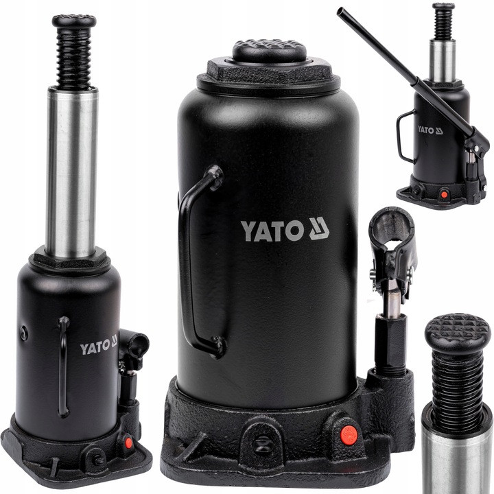 Пляшковий домкрат 20 тонн YATO YT-17007, фото 1