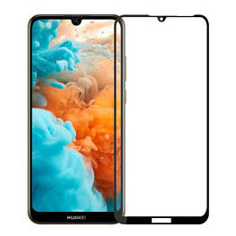 Скло захисне PowerPlant Full screen Huawei Y6 (2019), Black (GL606528)