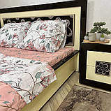 Якісна постільна білизна євро розміру "Бязь Gold"  Розмір 200*215, фото 9
