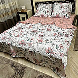 Якісна постільна білизна євро розміру "Бязь Gold"  Розмір 200*215, фото 10