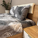 Якісна постільна білизна євро розміру "Бязь Gold" Розмір 200*215, фото 4