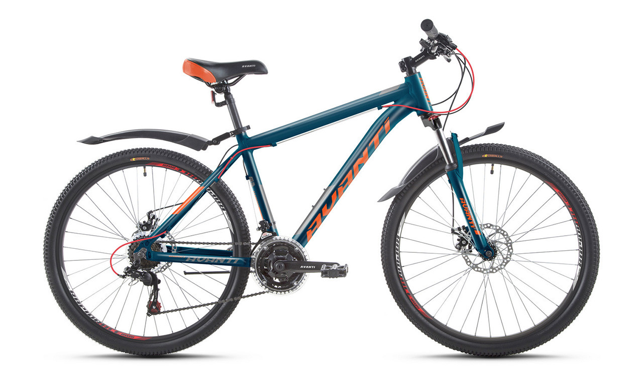 Велосипед MTB алюмінієвий 26 Avanti Smart Lockout 19 синій з помаранчевим, фото 1