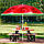 Пляжна парасолька Springos 180 см із регульованою висотою та нахилом BU0020, фото 10