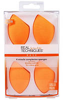 Real Techniques Miracle Complexion Sponges набор из четырех спонжей для макияжа (6275303)