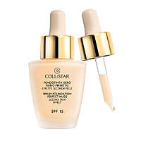 Collistar Сыворотка Foundation Perfect Nude SPF 15 Second Skin Effect тональный крем для лица 1 Avorio 30 мл