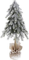 Декоративная елка "Снежная" 30х30х80см, в мешочке, на высокой ножке SND