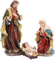 Рождественский набор "Святое семейство" 3 фигуры 30см SND