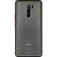 Чехол INTALEO Smoky для Xiaomi Redmi 9 Black (1283126503733)