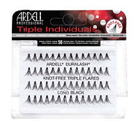 Ardell Набор Triple Individuals 56 ресниц длинные черные (6207668)