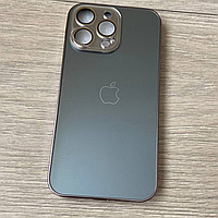 Чохол на айфон 11 про скляний з магсейф сірий. Чохол на iPhone 11 Pro скляний с Magsafe