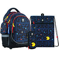 Шкільний набір Kite Let's play (рюкзак, пенал, сумка) 36x27x16 см, 15.5 л (SET_K24-724S-3)