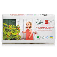 Органические подгузники Eco by Naty, размер 4+ (от 9 до 20 кг), 42 шт.