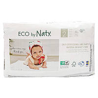 Органические подгузники Eco by Naty, размер 2 (от 3 до 6 кг), 33 шт.