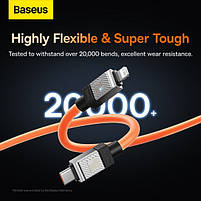 Кабель Baseus CoolPlay Series Type-C to Lightning 20W (1m), фото 4