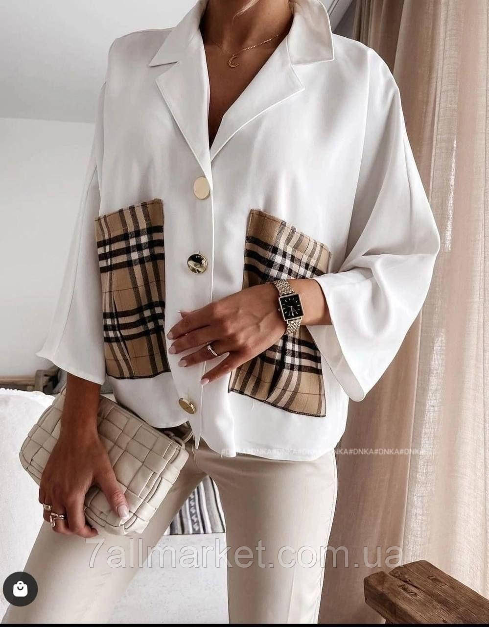 Сорочка жіноча софт розміри 42-56 (4 кв) "LARA-4" купити недорого від прямого постачальника