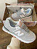 Жіночі кросівки New Balance 574 Gray Pink сіро-рожеві Нью Беланс замш сітка весна осінь літо, фото 3